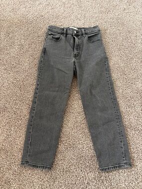 Abercrombie Mom High Rise 26 xshort